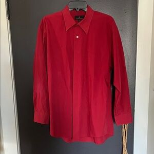 Valerio Garati Red Collared Shirt